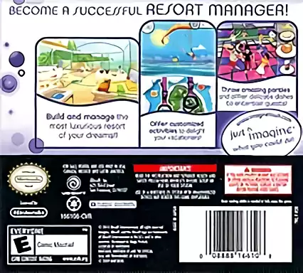 Image n° 2 - boxback : Imagine - Resort Owner (DSi Enhanced)